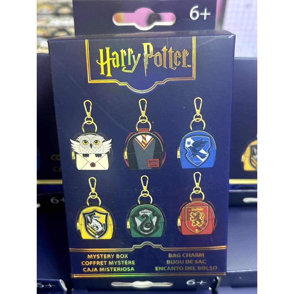 Loungefly Harry Potter Hogwarts Mystery Mini Backpack Keychain